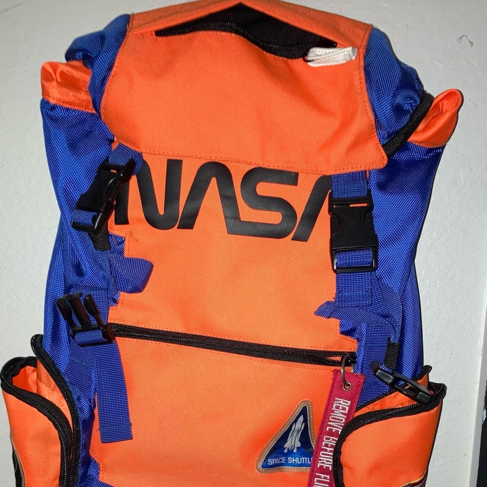 COPY - Orange Hypebeast NASA backpack